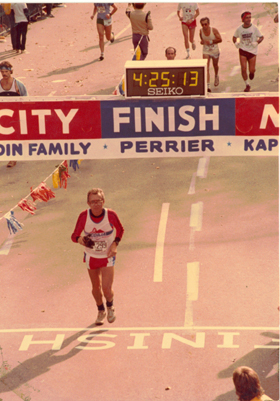 End of NY Marathon